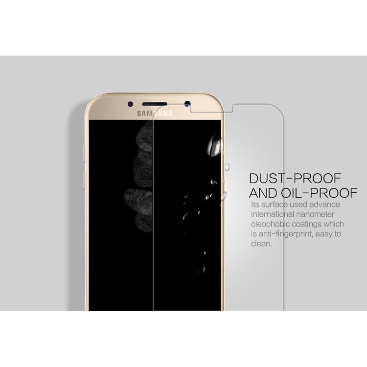 NILLKIN Amazing H+PRO Tempered Glass Screen Protector for Samsung Galaxy A7 (2017), Nanometer Anti-Explosion-8