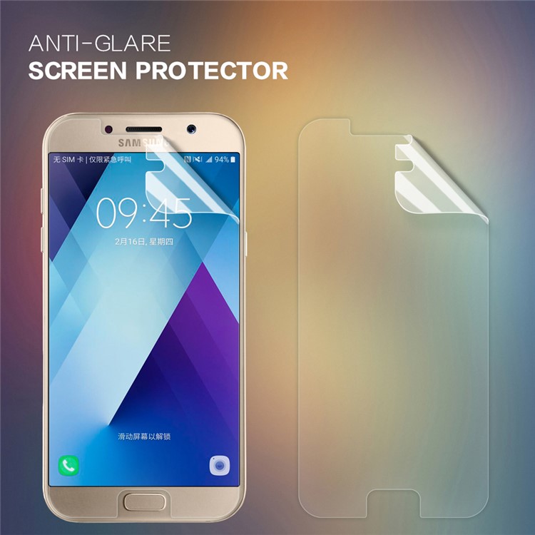 NILLKIN for Samsung Galaxy A3 (2017) Matte Anti-scratch LCD Screen Protector Mobile Guard Film-1