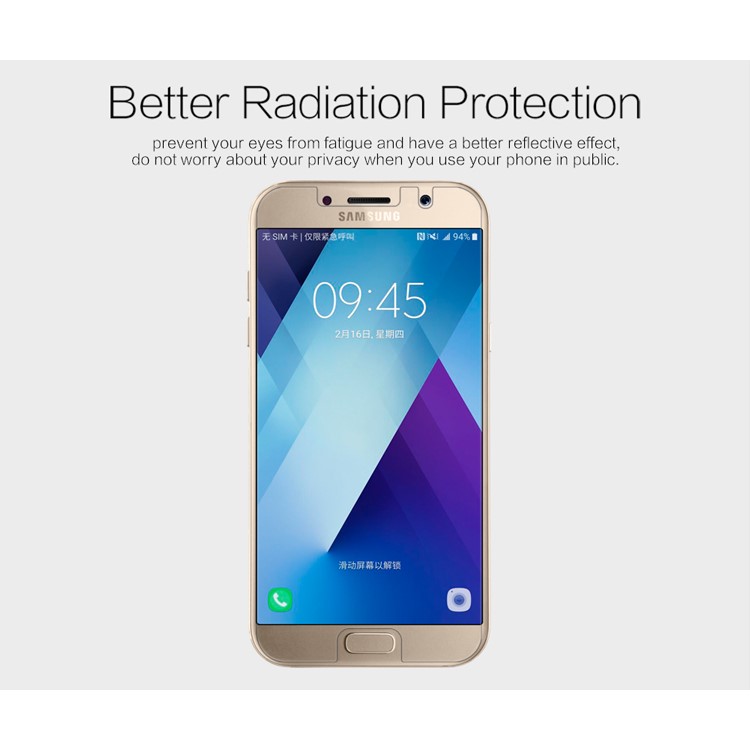 NILLKIN for Samsung Galaxy A3 (2017) Matte Anti-scratch LCD Screen Protector Mobile Guard Film-3