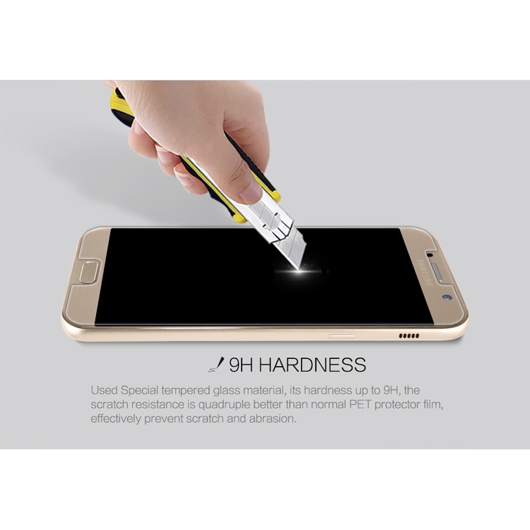NILLKIN Amazing H+PRO Tempered Glass Screen Protector for Samsung Galaxy A3 (2017), Nanometer Anti-Explosion-5