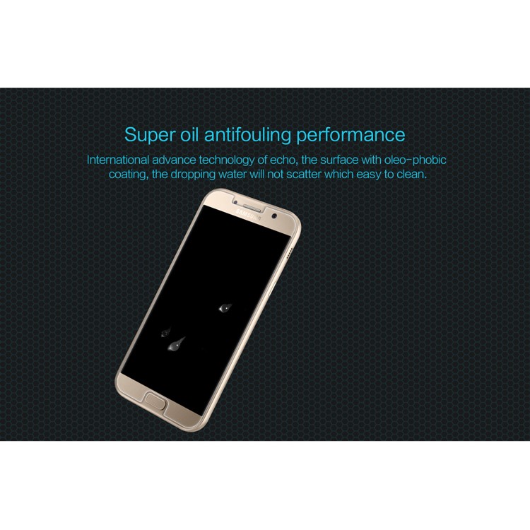 NILLKIN Amazing H Tempered Glass Screen Protector for Samsung Galaxy A3 (2017), Anti-explosion 9H-8