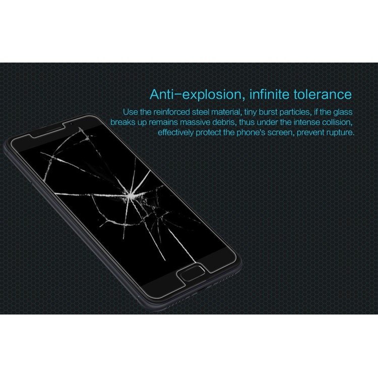 NILLKIN Amazing H Tempered Glass Screen Protector Film Anti-explosion for Asus Zenfone 3s Max ZC521TL-5