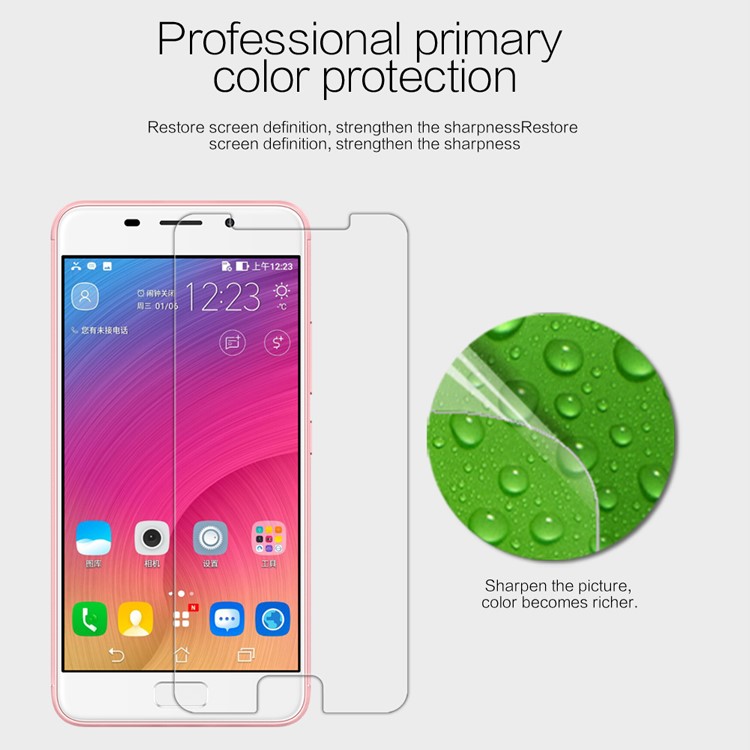 NILLKIN for Asus Zenfone 3s Max ZC521TL Anti-fingerprint HD Clear Mobile Screen Protector Film-2