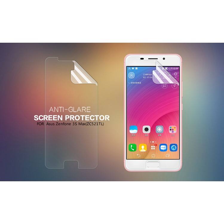 NILLKIN Anti-scratch Matte Screen Protector Shield Film for Asus Zenfone 3s Max ZC521TL-2