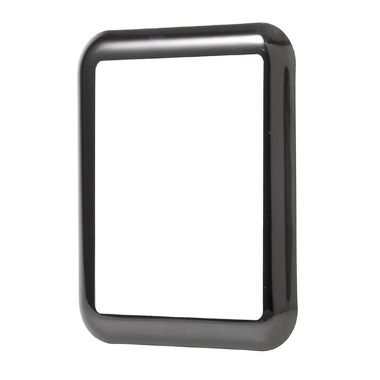 For Apple Watch Series 2 1 42mm 3D Curved Full Cover Tempered Glass Screen Protector - Black-5