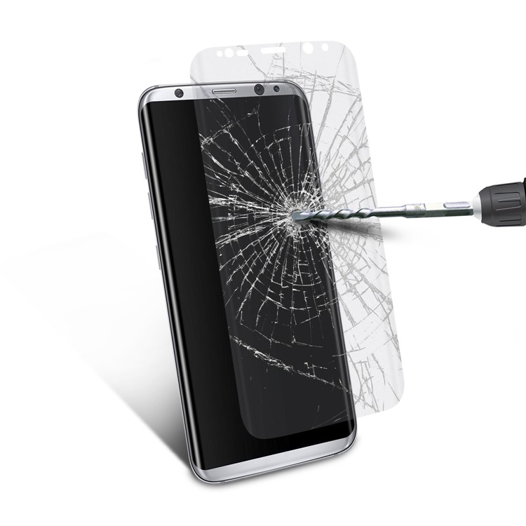 3D Curved Tempered Glass Screen Guard for Samsung Galaxy S8 Plus Full Cover 0.3mm-3