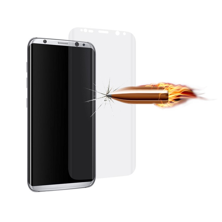 3D Curvado Protetor De Tela De Vidro Temperado Para Samsung Galaxy S8 Plus Cobertura Completa 0.3mm-7