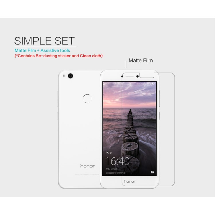 NILLKIN for Huawei P8 Lite (2017) / Honor 8 Lite Matte Anti-scratch LCD Screen Protector Mobile Film-5