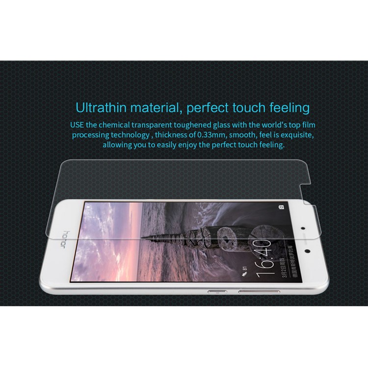 NILLKIN Amazing H Tempered Glass Mobile Screen Protector for Huawei P8 Lite (2017) / Honor 8 Lite-6
