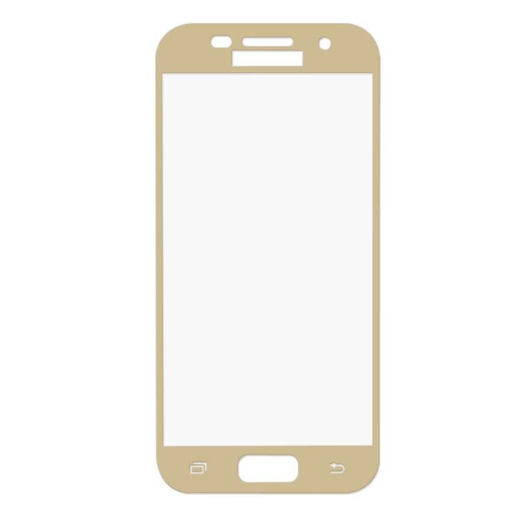 HAT PRINCE for Samsung Galaxy A5 (2017) SM-A520F 2.5D Full Screen Tempered Glass Protective Film 0.26mm - Gold-3