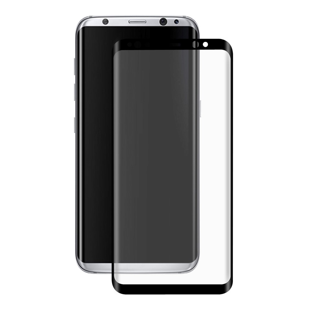 HAT PRINCE for Samsung Galaxy S8 0.26mm 9H 3D Curved Full Cover Tempered Glass Screen Protector - Black-2
