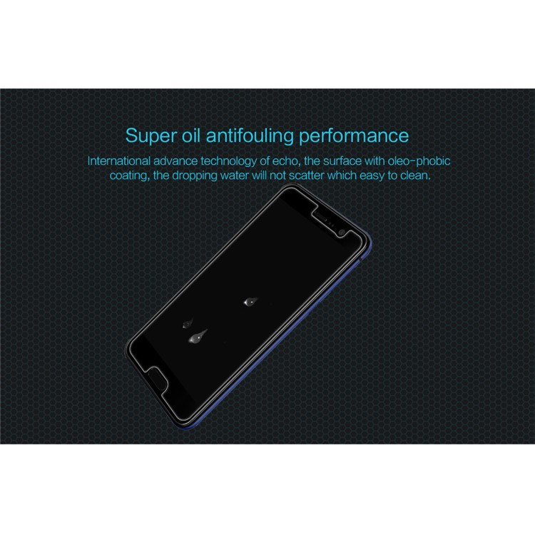NILLKIN for HTC U Play Amazing H Tempered Glass Mobile Screen Protector Film + Camera Lens Films-8