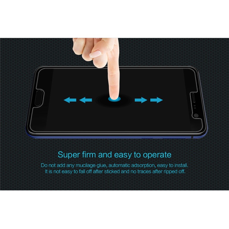 NILLKIN for HTC U Play Amazing H Tempered Glass Mobile Screen Protector Film + Camera Lens Films-9