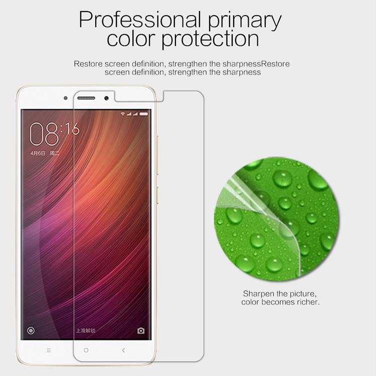 NILLKIN for Xiaomi Redmi Note 4X Anti-fingerprint HD Clear LCD Screen Protector Film-2