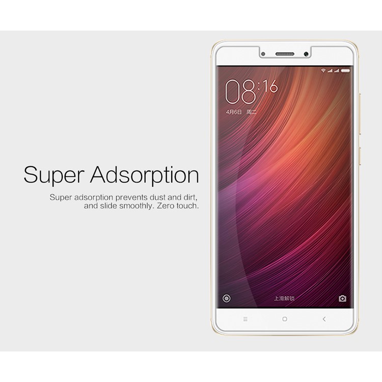 NILLKIN for Xiaomi Redmi Note 4X Anti-fingerprint HD Clear LCD Screen Protector Film-3