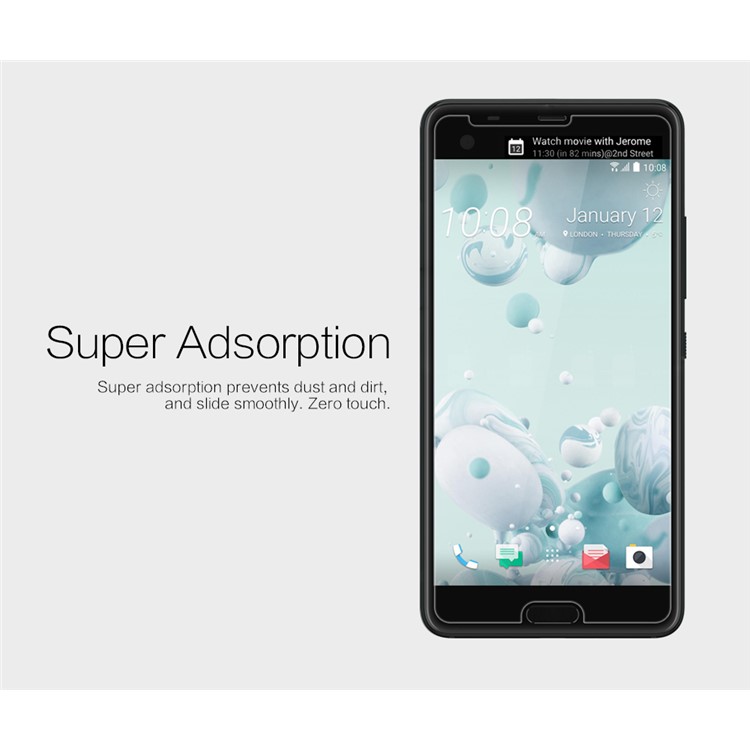 NILLKIN for HTC U Ultra Anti-fingerprint HD Clear LCD Screen Protector Film-3