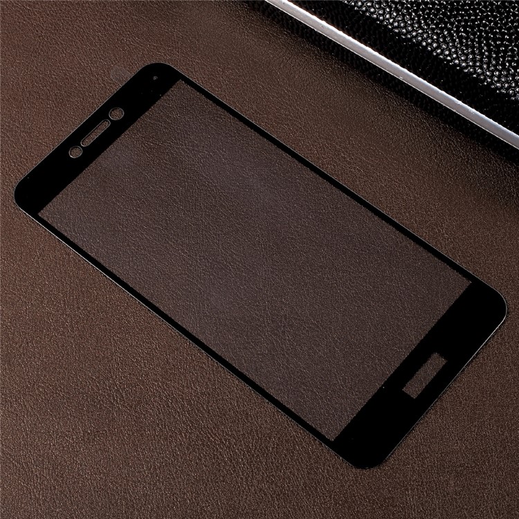 Silk Printing Tempered Glass Screen Protector for Huawei P8 Lite (2017) / Honor 8 Lite (Crocodile Texture Package) - Black-2