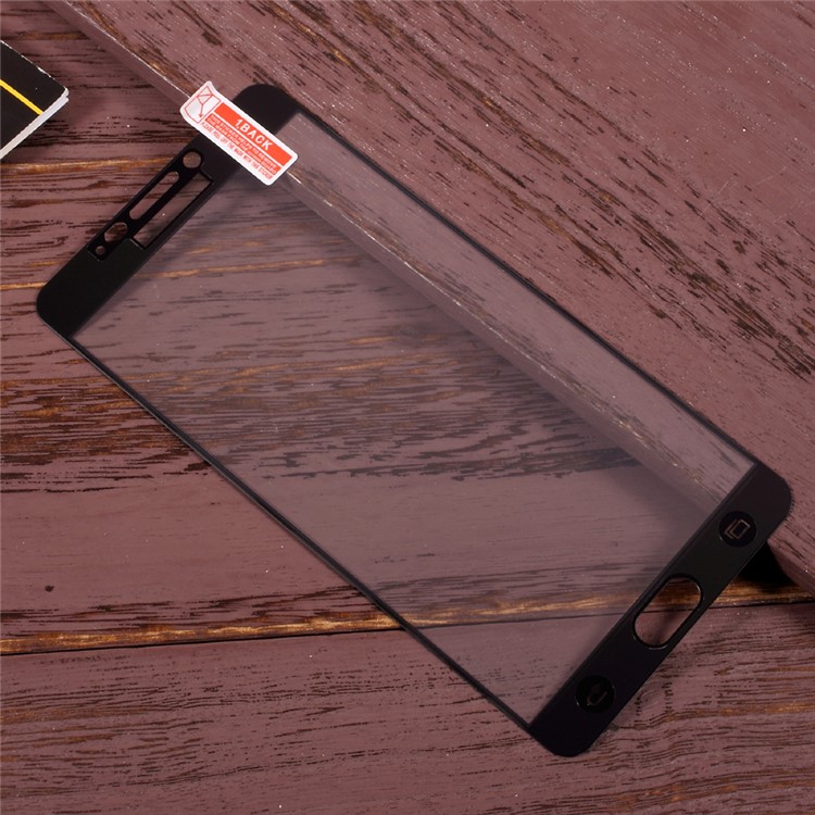 For Samsung Galaxy C9 Pro Full Coverage Mobile Tempered Glass Screen Protector - Black-2