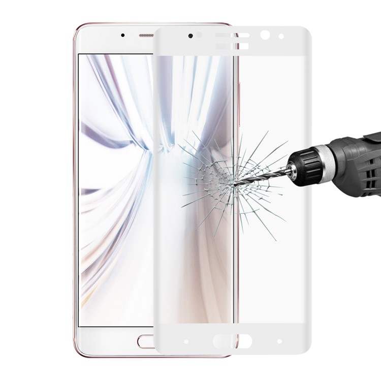 HAT PRINCE for Huawei Mate 9 Pro Full 0.26mm Tempered Glass Screen Protector - White-1
