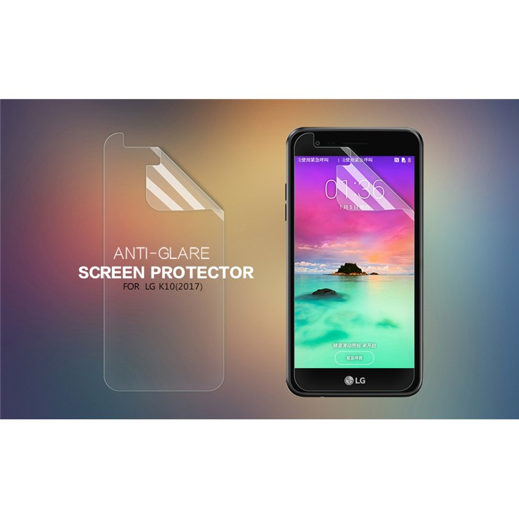 NILLKIN for LG K10 (2017) Matte Anti-scratch LCD Screen Protector Mobile Film-2