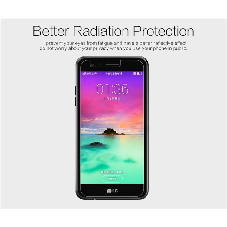 NILLKIN for LG K10 (2017) Matte Anti-scratch LCD Screen Protector Mobile Film-3