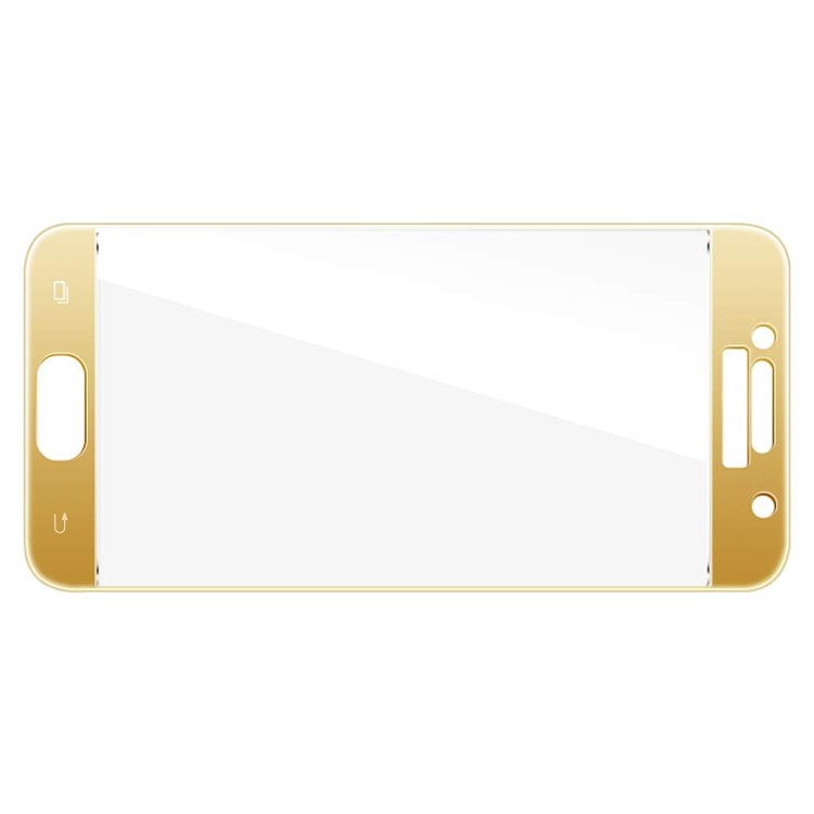 IMAK Full Size Tempered Glass Screen Film Cover for Samsung Galaxy A3 (2017) - Gold-5