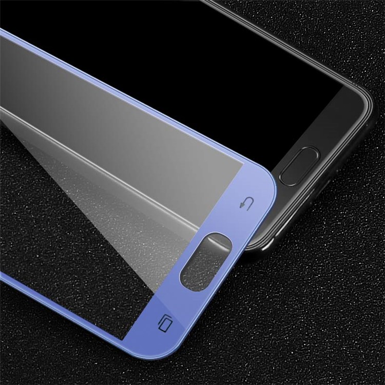 IMAK Tempered Glass Screen Protector Full Coverage for Samsung Galaxy A3 (2017) - Blue-1