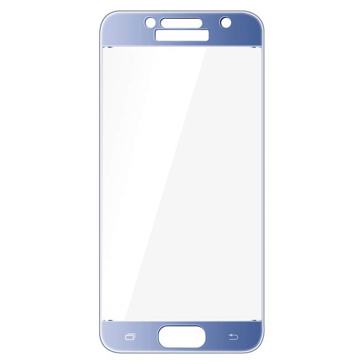 IMAK Tempered Glass Screen Protector Full Coverage for Samsung Galaxy A3 (2017) - Blue-2