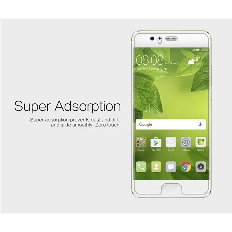 NILLKIN for Huawei P10 Plus Anti-fingerprint HD Clear Mobile Screen Protector Film-4