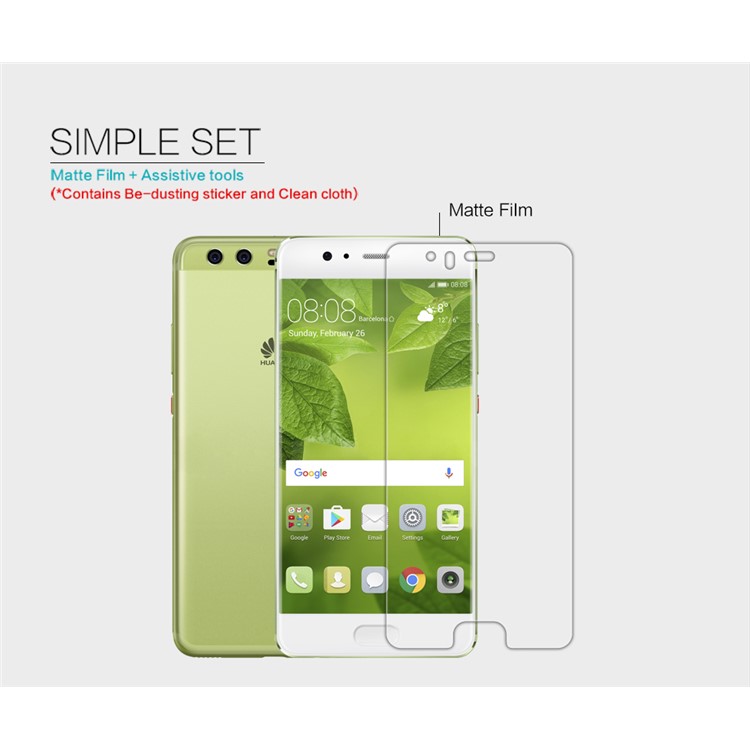 NILLKIN for Huawei P10 Plus Anti-scratch Matte LCD Mobile Screen Protector Film-6