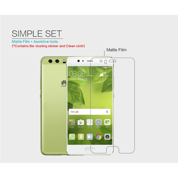 NILLKIN for Huawei P10 Anti-scratch Matte LCD Screen Protector Mobile Film-6