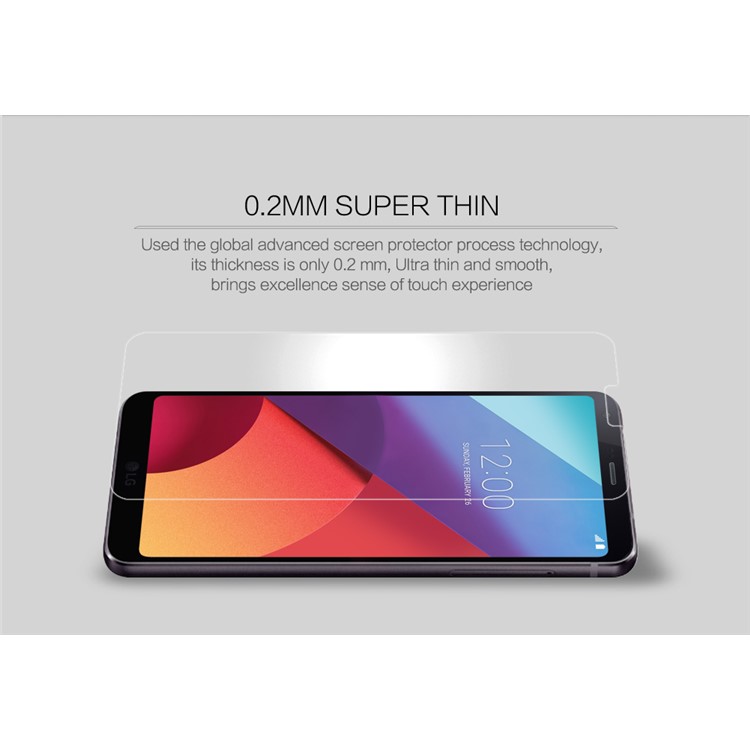 NILLKIN Amazing H+ Pro Tempered Glass Screen Protector for LG G6 Nanometer Anti-Explosion-2