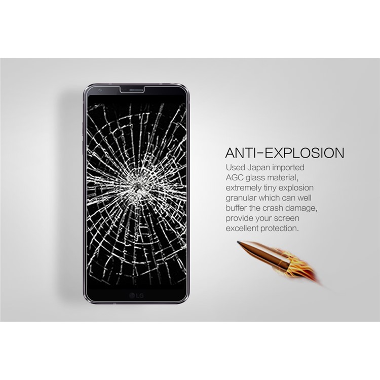 NILLKIN Amazing H+ Pro Tempered Glass Screen Protector for LG G6 Nanometer Anti-Explosion-4