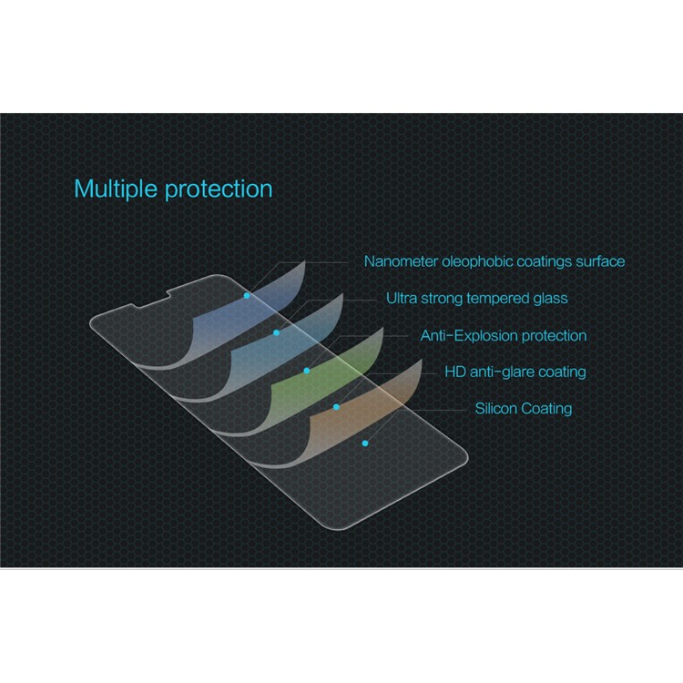 NILLKIN for LG G6 Amazing H Tempered Glass Anti-burst Screen Protector-10