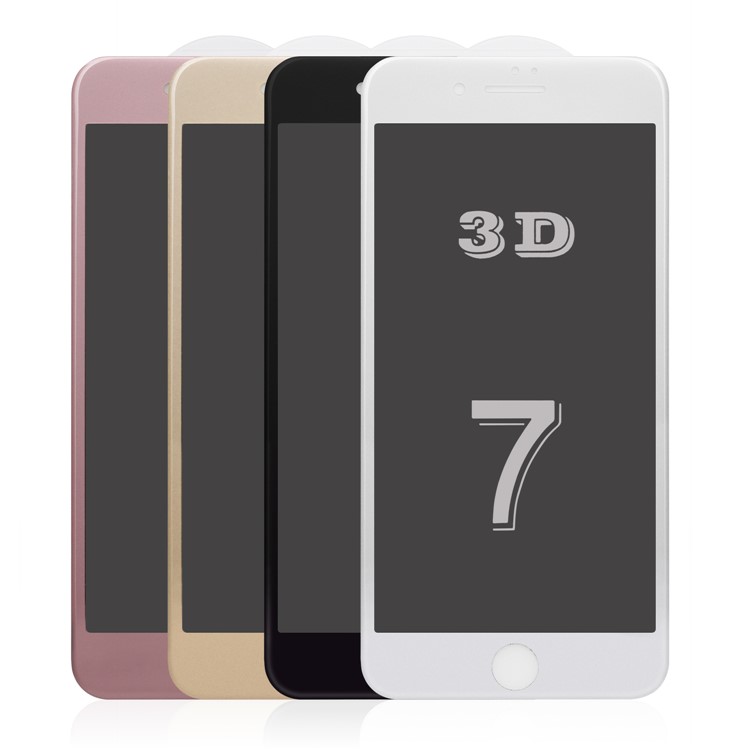 0.3mm Anti-spy 3D Curved Full Screen Tempered Glass Protector Film for iPhone 7 Plus 5.5 inch - Black-8