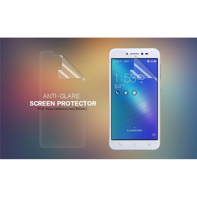 For Asus Zenfone Live ZB501KL Anti-scratch Matte LCD Screen Protector Mobile Film-2