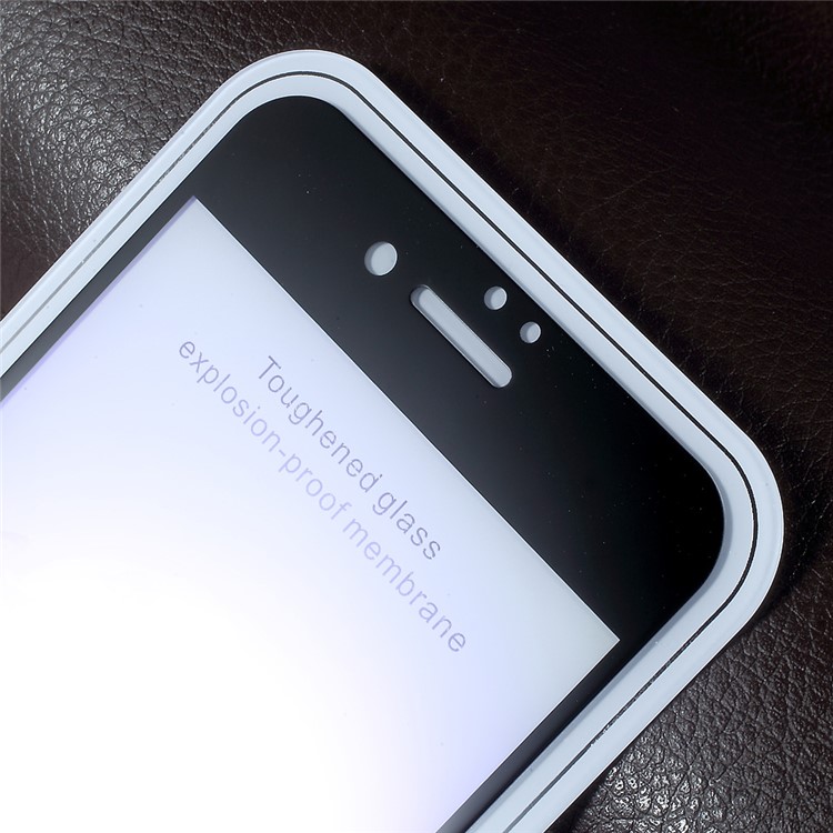 RURIHAI Solid Defense for iPhone 6s/6 4.7 Anti-blue-ray 0.1mm Thin Full Tempered Glass Screen Protector - Black-5