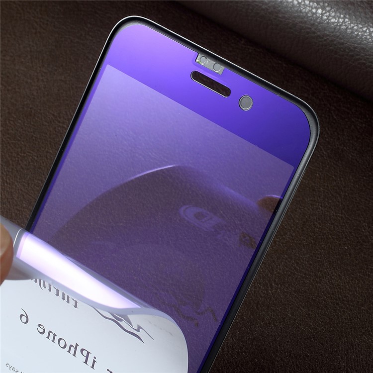 RURIHAI Solid Defense 4D Anti-blue-ray Complete Tempered Glass Screen Protector for iPhone 7 Plus - Black-5