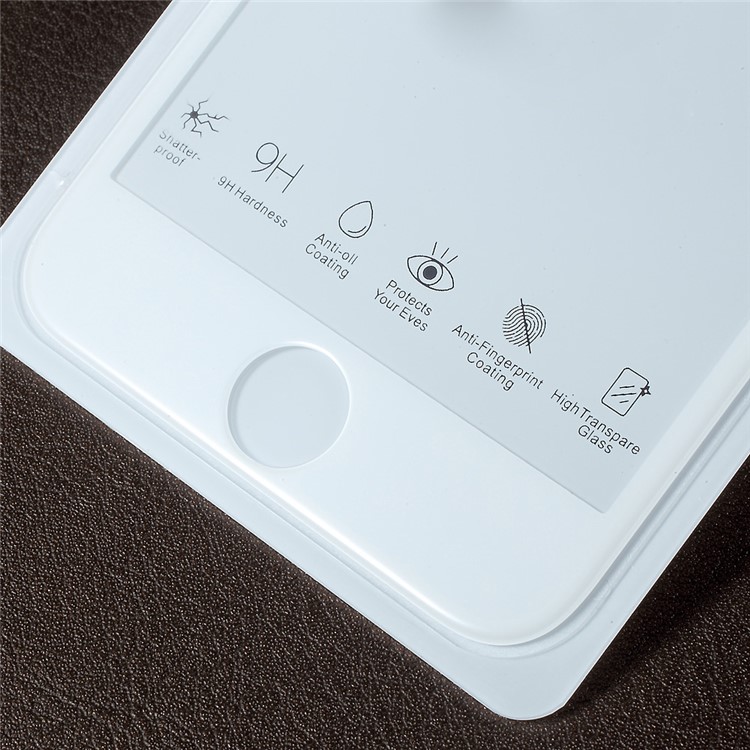 RURIHAI Solid Defense Tempered Glass Full Coverage Mobile Screen Film for iPhone 7 Plus 5.5 inch - White-4