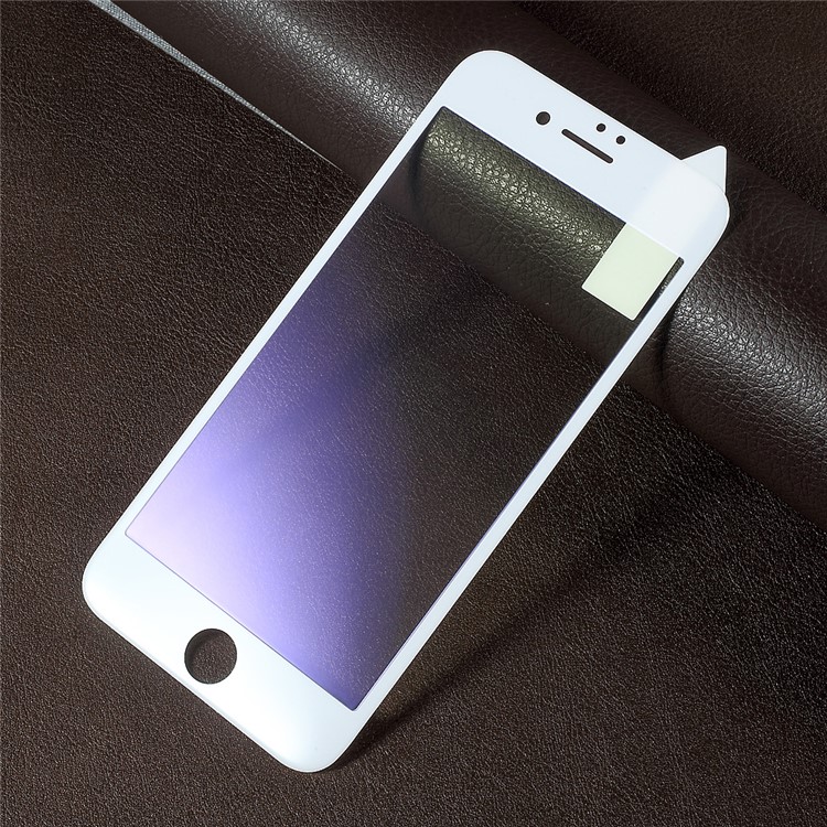 RURIHAI Soft Edge Anti-blue-ray 3D Full Screen Tempered Glass Guard Film for iPhone 6s Plus / 6 Plus - White-1