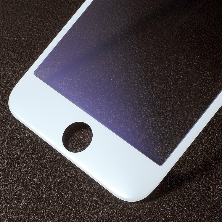RURIHAI Soft Edge Anti-blue-ray 3D Full Screen Tempered Glass Guard Film for iPhone 6s Plus / 6 Plus - White-4