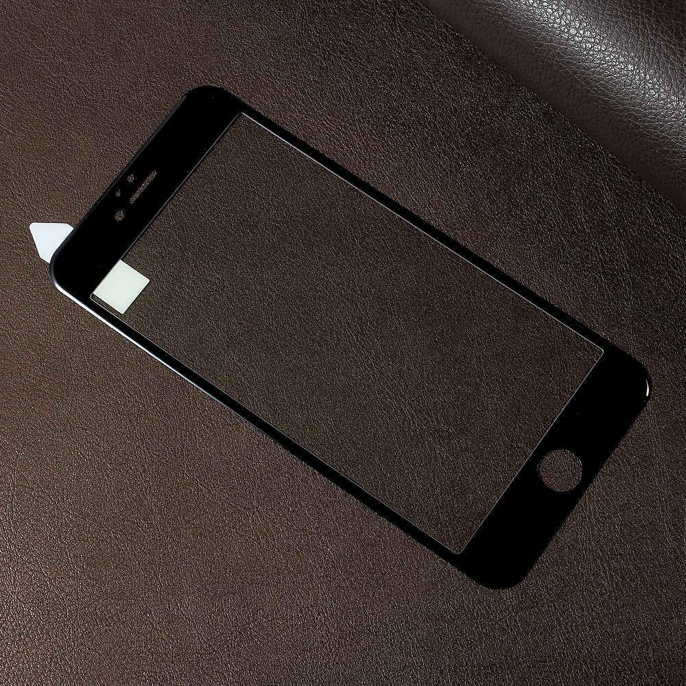 RURIHAI Anti-blue-ray Soft Edge Full Tempered Glass Screen Protector for iPhone 7 Plus 5.5 - Black-2