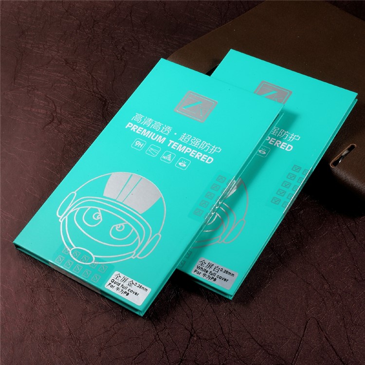 ZK 9H Full Coverage Anti-explosion Tempered Glass Screen Protector for Huawei P9 Plus - Gold-7