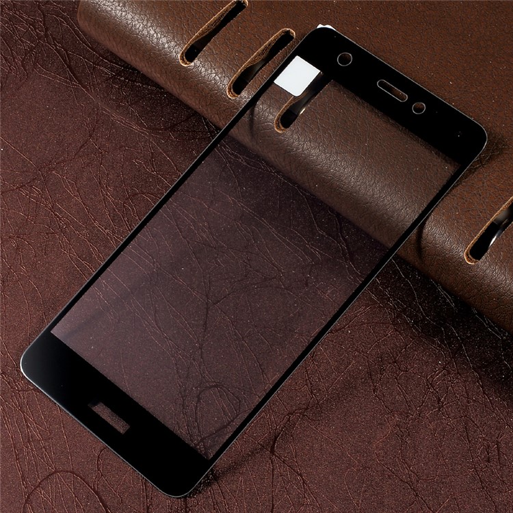 ZK 9H Anti-explosion Full Coverage Tempered Glass Screen Guard for Huawei nova - Black-1