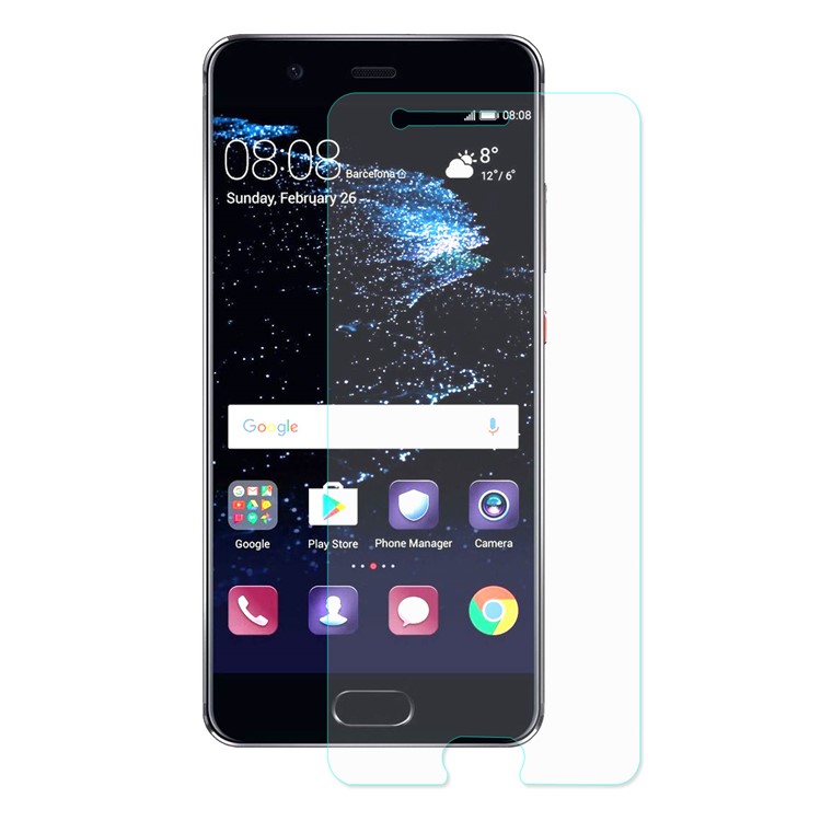 HAT PRINCE Tempered Glass Screen Protector for Huawei P10 Plus 0.26mm 9H 2.5D Arc Edge-2