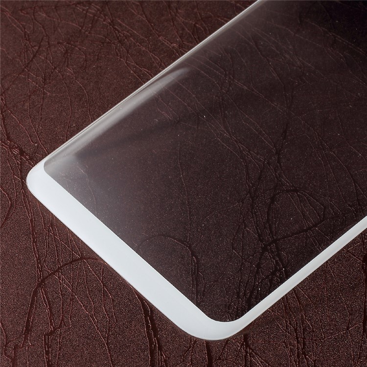ZK 9H Curved Full Cover Tempered Glass Screen Protector for Samsung Galaxy S8 Plus G955 - White-6
