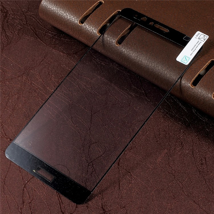 ZK 9H Anti-explosion Tempered Glass Screen Protector Full Coverage for Huawei Mate 9 - Black-4