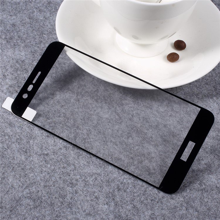 ZK 9H Anti-explosion Tempered Glass Screen Protector Full Coverage for Huawei Honor 8 Pro / Honor V9 - Black-3