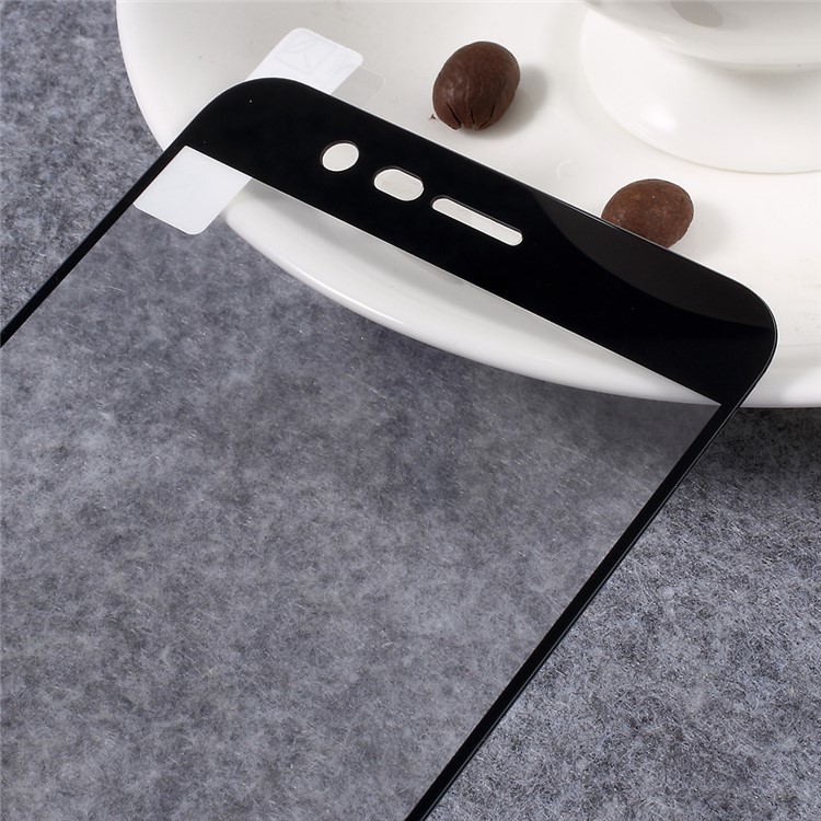 ZK 9H Anti-explosion Tempered Glass Screen Protector Full Coverage for Huawei Honor 8 Pro / Honor V9 - Black-4