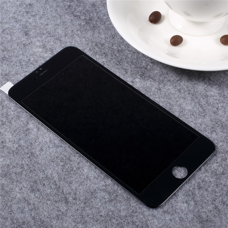 ZK 9H Matte Anti-peep Privacy Carbon Fiber Full Size Tempered Glass Screen Protector for iPhone 6s Plus / 6 Plus - Black-4